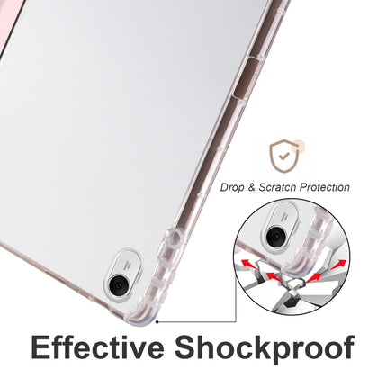 3-folding Transparent TPU Smart Leather Tablet Case, For Huawei MatePad 11.5 2023