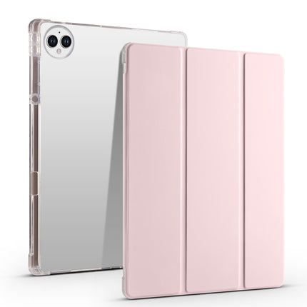 3-folding Transparent TPU Smart Leather Tablet Case, For Huawei MatePad 11.5S, For Huawei MatePad Pro 13.2 2023