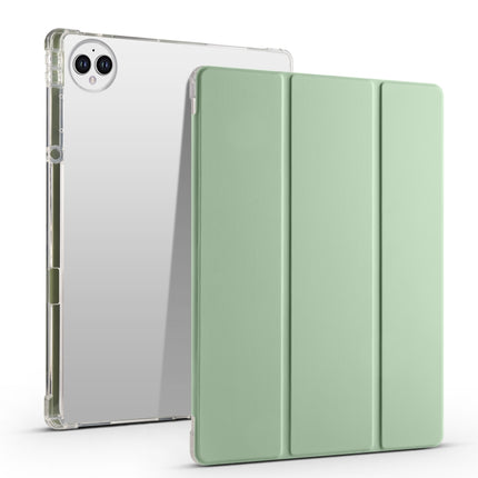 3-folding Transparent TPU Smart Leather Tablet Case, For Huawei MatePad 11.5S, For Huawei MatePad Pro 13.2 2023