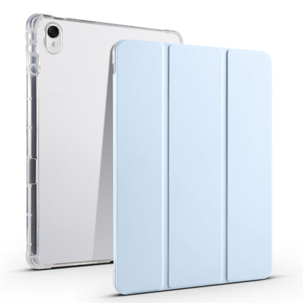 3-folding Transparent TPU Smart Leather Tablet Case, For Huawei MatePad 11.5S, For Huawei MatePad Pro 13.2 2023
