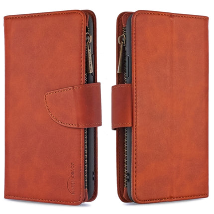Skin Feel Detachable Magnetic Zipper Horizontal Flip PU Leather Case with Multi-Card Slots & Holder & Wallet & Photo Frame & Lanyard, For iPhone XS / X, For iPhone 6 Plus, For iPhone 6, For iPhone 11 Pro Max