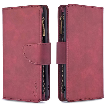 Skin Feel Detachable Magnetic Zipper Horizontal Flip PU Leather Case with Multi-Card Slots & Holder & Wallet & Photo Frame & Lanyard, For iPhone 11 Pro, For iPhone XS Max