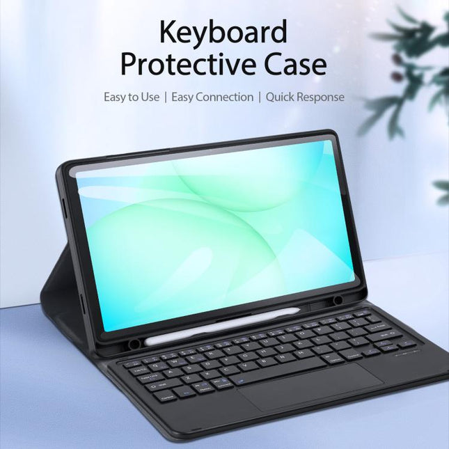 DUX DUCIS TK Series Wireless Bluetooth Keyboard Tablet Case, For Samsung Galaxy Tab A11+ / A9+, For Samsung Galaxy Tab A11 / A9, For Samsung Galaxy Tab S10 Lite / S10 FE / S9, For Samsung Galaxy Tab S11, For Samsung Galaxy Tab S11 Ultra                ...