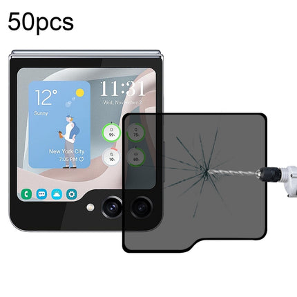 50pcs External Small Screen Privacy Full Glue Full Cover Screen Protector