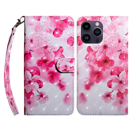 3D Painted Leather Phone Case, For iPhone 15 Pro Max, For iPhone 15 Pro