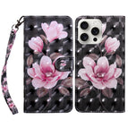 For iPhone 16 Pro / Pink Flower