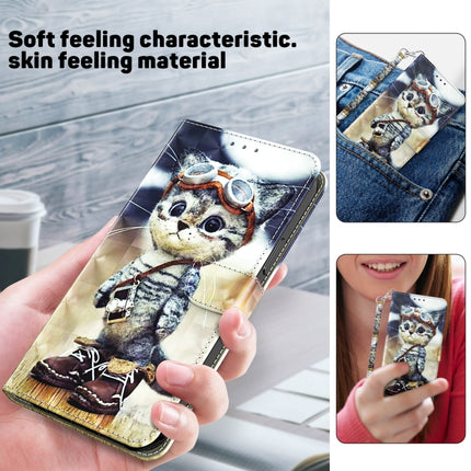 3D Painted Leather Phone Case, For iPhone 16 Plus, For iPhone 16