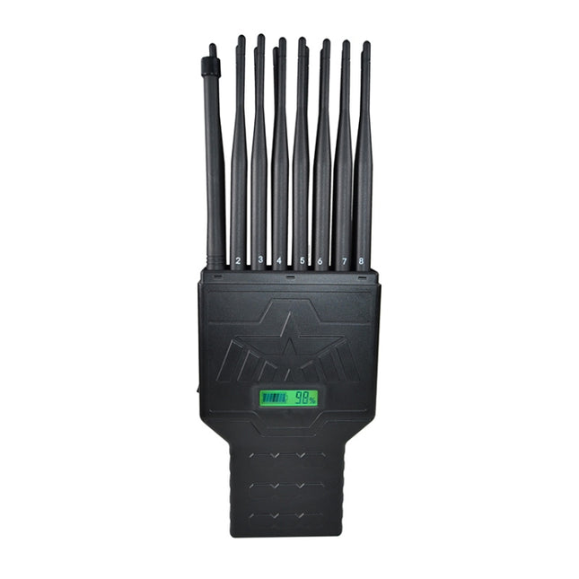 JAX-121P16 2G/3G/4G/5G/WiFi/GPS Handheld Phone Signal Jammer