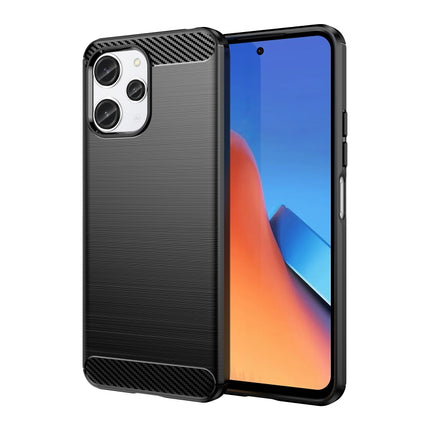 Brushed Texture Carbon Fiber TPU Phone Case, For Xiaomi Redmi Note 13 Pro+, For Xiaomi Redmi Note 13 Pro 5G, For Xiaomi Redmi K60 Ultra, For Xiaomi Poco M6 Pro 5G, For Xiaomi Redmi K70 Pro, For Xiaomi Redmi 12 5G, For Xiaomi Redmi Note 12R             ...