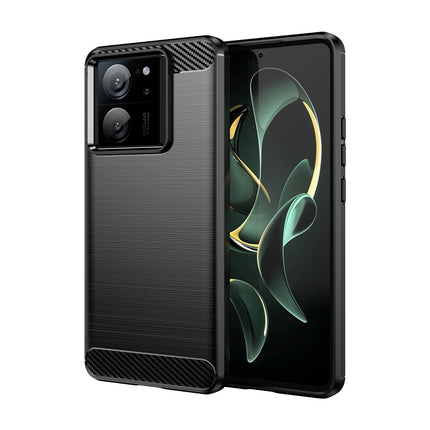 Brushed Texture Carbon Fiber TPU Phone Case, For Xiaomi Redmi Note 13 Pro+, For Xiaomi Redmi Note 13 Pro 5G, For Xiaomi Redmi K60 Ultra, For Xiaomi Poco M6 Pro 5G, For Xiaomi Redmi K70 Pro, For Xiaomi Redmi 12 5G, For Xiaomi Redmi Note 12R             ...