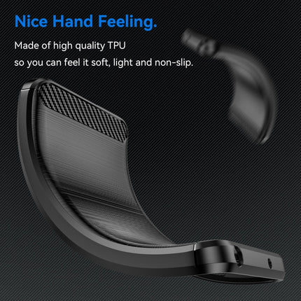 Brushed Texture Carbon Fiber TPU Phone Case, For Xiaomi 13T