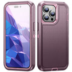 For iPhone 15 Pro / Purple + Pink