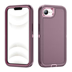 For iPhone 16e / Purple + Pink
