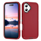 For iPhone 17 / Red + Black