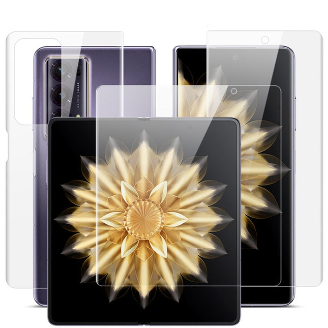 imak Full Screen Hydrogel Film Outer Screen + Back + Inner Screen Protector Set