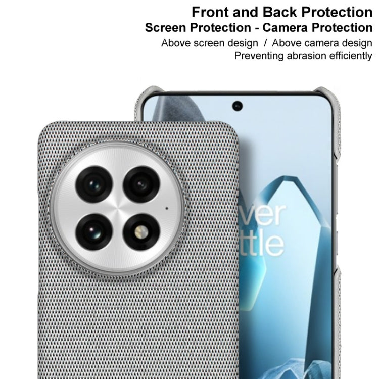 imak Ruiyi Series Cloth Texture PU + PC Phone Case, For OnePlus 13, For OnePlus Nord CE4 5G, For OnePlus Ace 3 / 12R, For OnePlus 12 5G, For OnePlus Ace 2V / Nord 3 5G, For OnePlus 11 5G