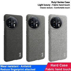 imak Ruiyi Series Cloth Texture PU + PC Phone Case, For OnePlus 13, For OnePlus Nord CE4 5G, For OnePlus Ace 3 / 12R, For OnePlus 12 5G, For OnePlus Ace 2V / Nord 3 5G, For OnePlus 11 5G