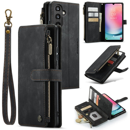 CaseMe C30 Card Slots Zipper Wallet Leather Phone Case