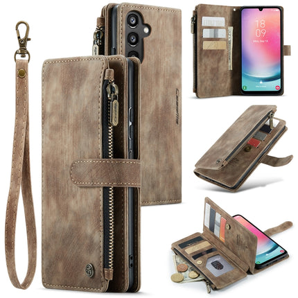 CaseMe C30 Card Slots Zipper Wallet Leather Phone Case