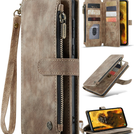 CaseMe C30 Card Slots Zipper Wallet Leather Phone Case