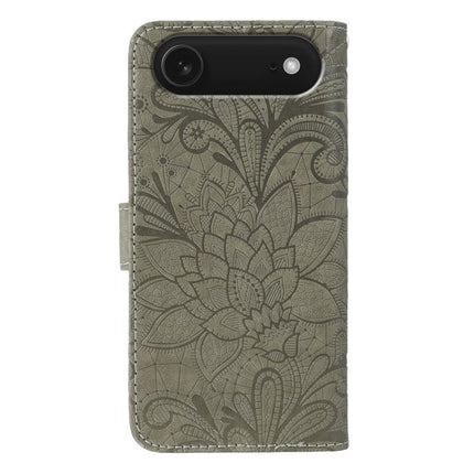 Lace Flower Embossing Flip Leather Phone Case, For iPhone Air, For iPhone 16 Pro Max, For iPhone 16 Pro, For iPhone 16 Plus