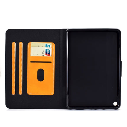 Cowhide Texture Horizontal Flip Leather Case with Holder & Card Slots & Sleep / Wake-up Function, For Kindle Fire HD8 (2020), For Kindle Fire 7 2015 / 2017 / 2019, For Kindle Fire HD8 2016 / 2017, For Kindle Fire HD10 2015 / 2017
