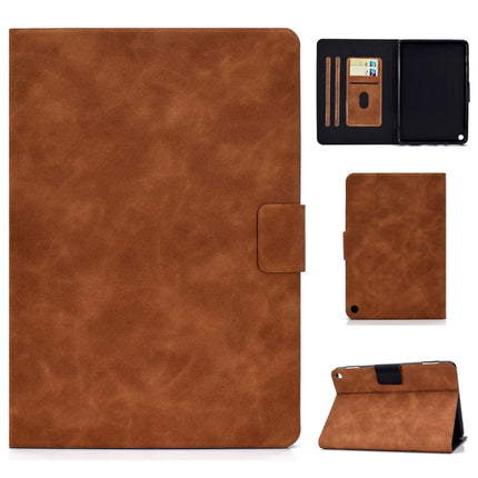 Cowhide Texture Horizontal Flip Leather Case with Holder & Card Slots & Sleep / Wake-up Function, For Kindle Fire HD8 (2020), For Kindle Fire 7 2015 / 2017 / 2019, For Kindle Fire HD8 2016 / 2017, For Kindle Fire HD10 2015 / 2017