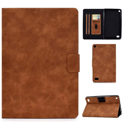 Cowhide Texture Horizontal Flip Leather Case with Holder & Card Slots & Sleep / Wake-up Function, For Kindle Fire HD8 (2020), For Kindle Fire 7 2015 / 2017 / 2019, For Kindle Fire HD8 2016 / 2017, For Kindle Fire HD10 2015 / 2017