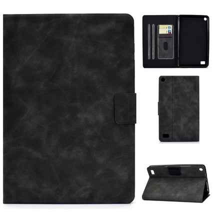 Cowhide Texture Horizontal Flip Leather Case with Holder & Card Slots & Sleep / Wake-up Function, For Kindle Fire HD8 (2020), For Kindle Fire 7 2015 / 2017 / 2019, For Kindle Fire HD8 2016 / 2017, For Kindle Fire HD10 2015 / 2017