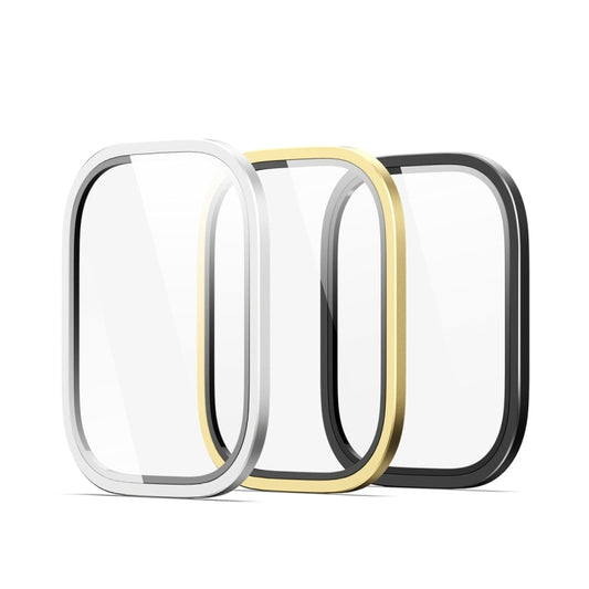 DUX DUCIS 2 in 1 Aluminum Alloy Frame Tempered Glass Screen Protector, For Apple Watch Ultra 49mm / Ultra 2 49mm