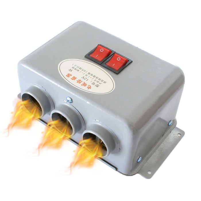 Car 3-hole Electric Heater Demister Defroster, DC 12V