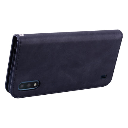 Frosted Business Magnetic Horizontal Flip PU Leather Case with Holder & Card Slot & Lanyard, For Samsung Galaxy A01, For Samsung Galaxy A7 (2018), For Samsung Galaxy A10, For Samsung Galaxy A10s
