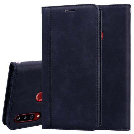 Frosted Business Magnetic Horizontal Flip PU Leather Case with Holder & Card Slot & Lanyard, For Samsung Galaxy A11, For Samsung Galaxy A20s, For Samsung Galaxy A30/A20, For Samsung Galaxy A31