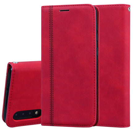 Frosted Business Magnetic Horizontal Flip PU Leather Case with Holder & Card Slot & Lanyard, For Samsung Galaxy A41, For Samsung Galaxy A50, For Samsung Galaxy A51, For Samsung Galaxy A70