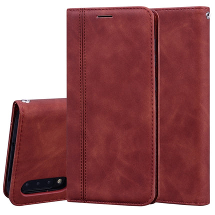 Frosted Business Magnetic Horizontal Flip PU Leather Case with Holder & Card Slot & Lanyard, For Samsung Galaxy A41, For Samsung Galaxy A50, For Samsung Galaxy A51, For Samsung Galaxy A70