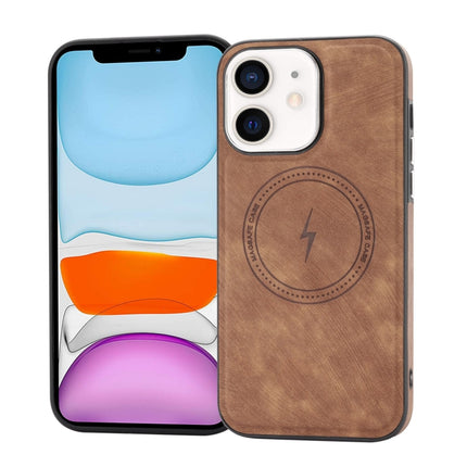 Side PU Hybrid TPU Magsafe Phone Case, For iPhone 11, For iPhone 11 Pro, For iPhone XR, For iPhone XS Max