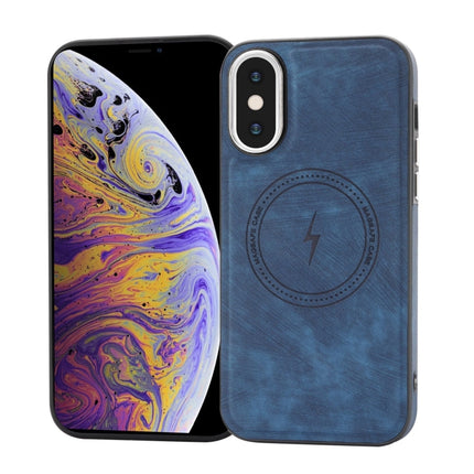 Side PU Hybrid TPU Magsafe Phone Case, For iPhone 11, For iPhone 11 Pro, For iPhone XR, For iPhone XS Max