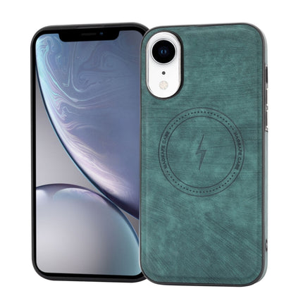 Side PU Hybrid TPU Magsafe Phone Case, For iPhone 11, For iPhone 11 Pro, For iPhone XR, For iPhone XS Max