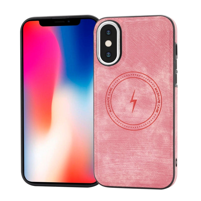 Side PU Hybrid TPU Magsafe Phone Case, For iPhone XS /X, For iPhone 8 Plus / 7 Plus