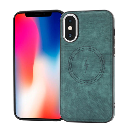 Side PU Hybrid TPU Magsafe Phone Case, For iPhone XS /X, For iPhone 8 Plus / 7 Plus
