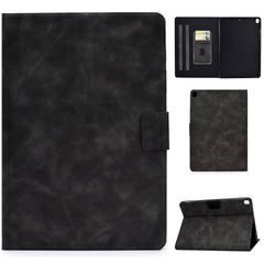 Cowhide Texture Horizontal Flip Leather Case with Holder & Card Slots & Sleep / Wake-up Function, For iPad Pro 11 (2020) & (2018), For iPad 10.2 / Air (2019) / Pro 10.5, For iPad mini 5 / 4 / 3 / 2 / 1, For iPad Air 2 / Air / 9.7 (2018) & (2017)