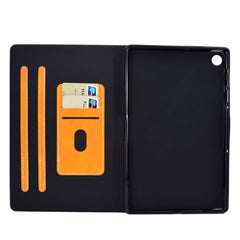 Cowhide Texture Horizontal Flip Leather Case with Holder & Card Slots & Sleep / Wake-up Function, For Lenovo M10 Plus TB-X606F