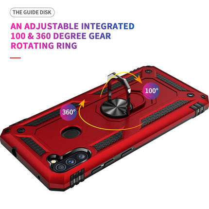 Shockproof TPU + PC Protective Case with 360 Degree Rotating Holder, For Galaxy A11 US