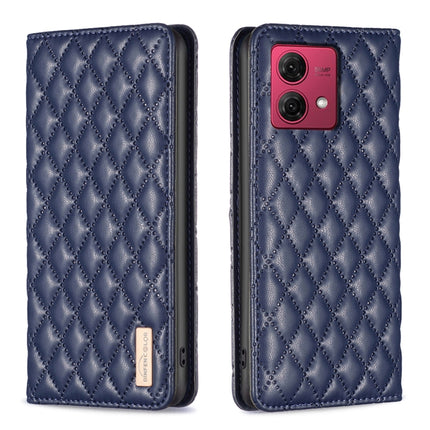 Diamond Lattice Magnetic Leather Flip Phone Case, For Motorola Moto G85, For Motorola Edge 50 Pro 5G, For Motorola Moto G24, For Motorola Moto G84
