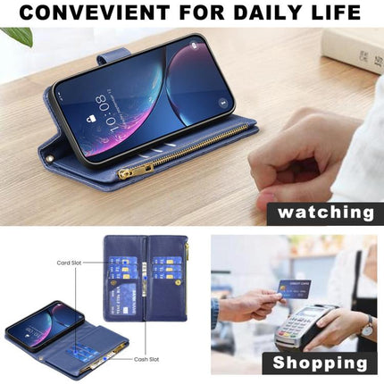 Diamond Lattice Zipper Wallet Leather Flip Phone Case, For Motorola Moto G37 5G/G37 Power 5G, For Motorola Moto G34 5G / G45 5G, For Motorola Moto G85, For Motorola Edge 50 Pro 5G