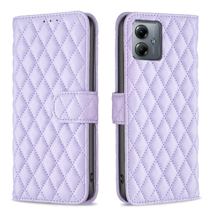 Diamond Lattice Wallet Flip Leather Phone Case, For Motorola Moto G54 5G EU Edition, For Motorola Edge 40 Neo, For Motorola Moto G14 4G