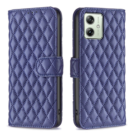 Diamond Lattice Wallet Flip Leather Phone Case, For Motorola Moto G54 5G EU Edition, For Motorola Edge 40 Neo, For Motorola Moto G14 4G
