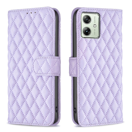 Diamond Lattice Wallet Flip Leather Phone Case, For Motorola Moto G54 5G EU Edition, For Motorola Edge 40 Neo, For Motorola Moto G14 4G