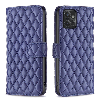 Diamond Lattice Wallet Flip Leather Phone Case, For Motorola Moto G24 / E14 / G04, For Motorola Moto G Play 2024, For Motorola Moto G Power 5G 2024, For Motorola Moto G84