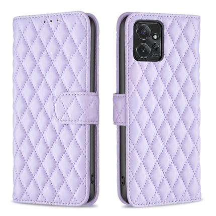 Diamond Lattice Wallet Flip Leather Phone Case, For Motorola Moto G24 / E14 / G04, For Motorola Moto G Play 2024, For Motorola Moto G Power 5G 2024, For Motorola Moto G84